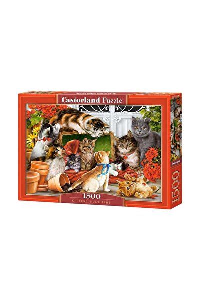 Castorland Puzzle 1500 piese Pisicuțe la joacă 151639