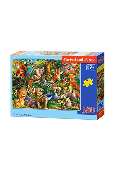 Castorland Puzzle 180 piese Animale uimitoare 18512