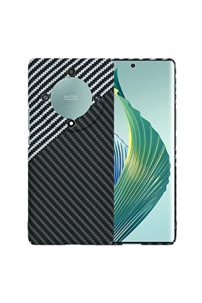 Techsuit Θήκη από ανθρακονήματα για Honor Magic5 Lite - Stealth Gray