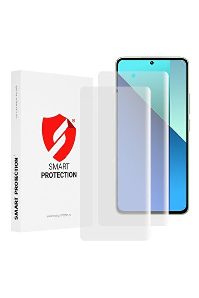Smart Protection Set de 2 folii de protecție de ecran reutilizabile premium pentru Xiaomi Redmi Note 13 4G - Classic M