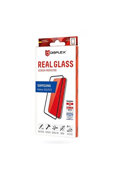 Displex Real Glass Full Cover Screen Protector for Samsung Galaxy S22 5G / S2...