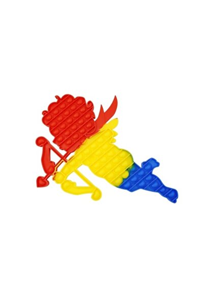 Juls Pop It Now and Flip It - Cupid Silicone Anti-stress Toy (Multicolor, V2)