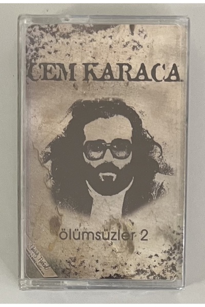 Yavuz Plak شيم كاراكا الأبدون 2 كاسيت (كاسيت طباعة أصلية من الجيلاتين من الفئ...