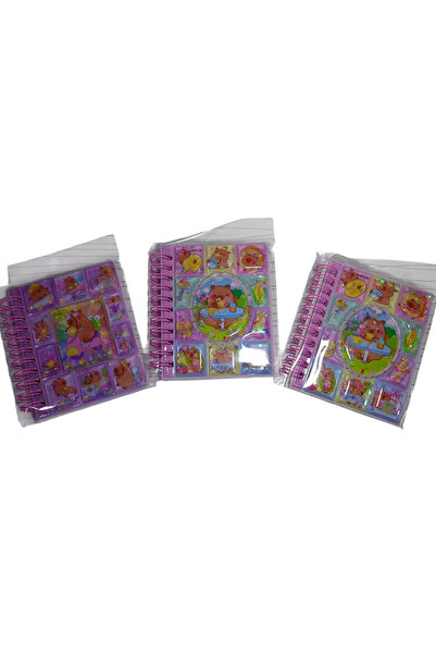 Linea A6 Cover with Water Game Spiral Notebook (3 Pieces)