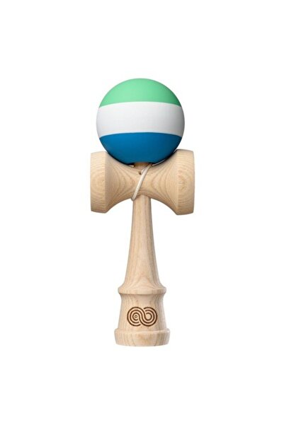Juls Kendama USA Kaizen 2.0 Trip Split Ash KZN924 Verde Alb Albastru