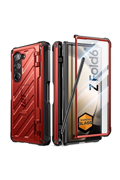 Juls Supcase Unicorn Beetle Pro V90 Case for Samsung Galaxy Z Fold6 - Ruddy (Polycarbonate)