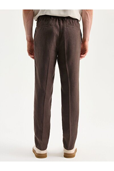 LC Waikiki SOUTHBLUE Standart Kalıp Keten Erkek Pantolon