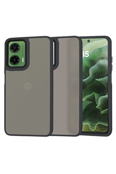 Juls Husă pentru Motorola Moto G35, Y26, Policarbonat, Negru