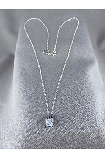 My Story Stitch Gümüş kolye