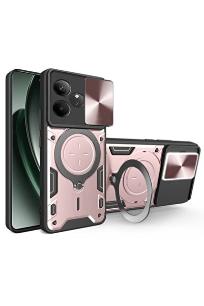 Techsuit Carcasă pentru Realme GT 6 / GT 6T, CamGuard Pro O49, oțel inoxidabi...