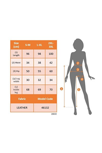 MODA Equri̇ Women's High Waist Elastic Leather Trousers with Pockets