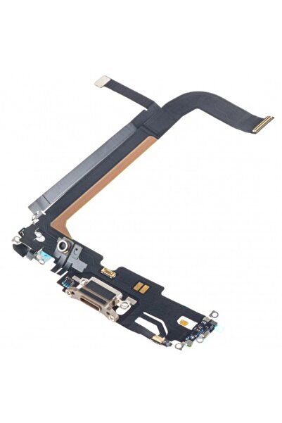 Juls Cablu flex cu conector de încărcare și microfon pentru Apple iPhone 13 Pro Max (Grip Pro, R23) - Auriu