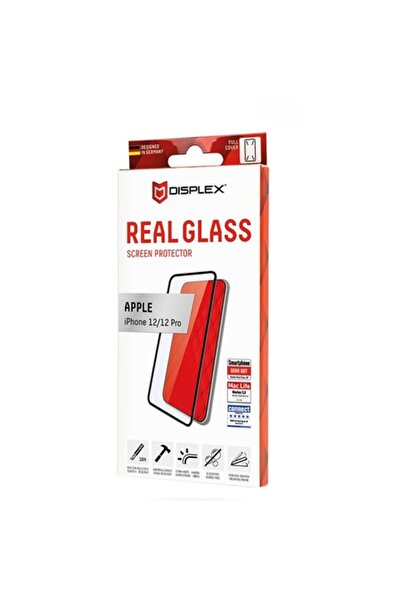 Displex Protector de ecran complet din sticlă naturală pentru iPhone 12/12 Pr...