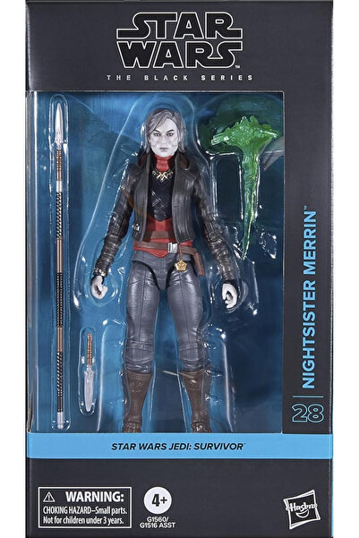 Hasbro Figurină Star Wars Seria Neagră Sora Nopții Merrin 15 cm