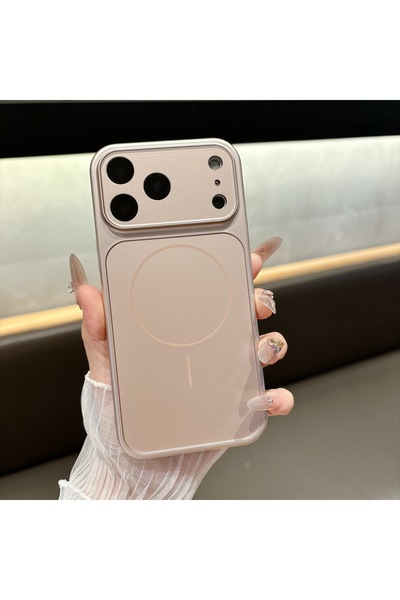 Nezih Case Apple iPhone 17 Pro Uyumlu Kamera Korumalı Magsafe Sarj Destekli Sert Pc Kılıf