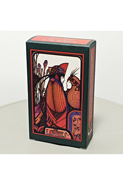 Choice Red Aquarian Tarot Deck 78 Pcs Classic Tarot Cards Printed on 350GSM Double Embossed Cardstock - 12*