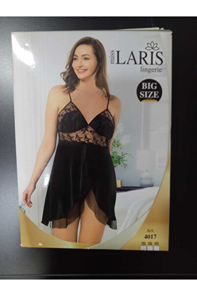 Miss Laris Lingerie قميص نوم من الساتان 4017