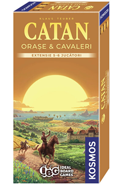 Ideal Board Games Catan Cities and Knights – Expansiune pentru 5/6 jucători (...