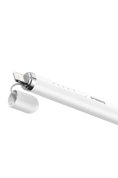Juls Stilou activ Smooth Writing pentru iPad, A13, aluminiu, alb lunar