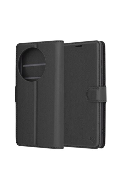 Soho Mobile Husă pentru OnePlus 13 (H40), piele sintetică, neagră