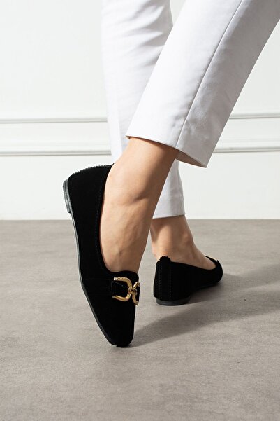 FUGA MODA Belza Black Gold Buckled Velvet Textured Elegant Engagement Dowry Bag Guest House Bag