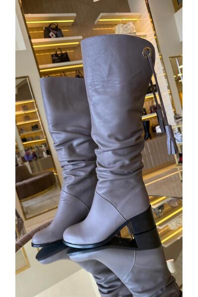 DUYGUSHOESBAG حذاء نسائي من الجلد الطبيعي قابل للطي