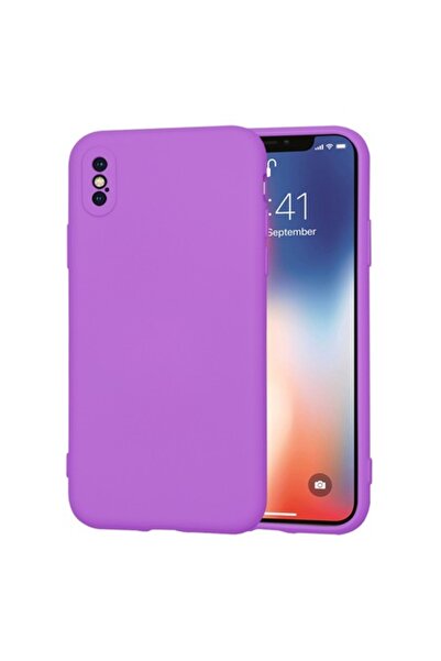 Techsuit Carcasă pentru iPhone X / XS, SoftFlex, violet