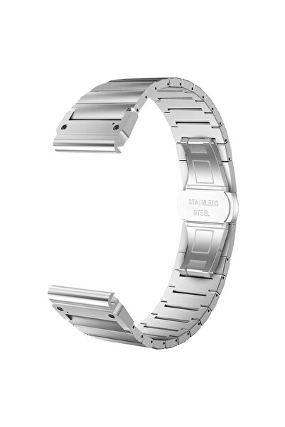Juls Garmin Watch Band for Fenix 5/6/7/Forerunner 935/945/Approach S60 - Stainless Steel, Silver