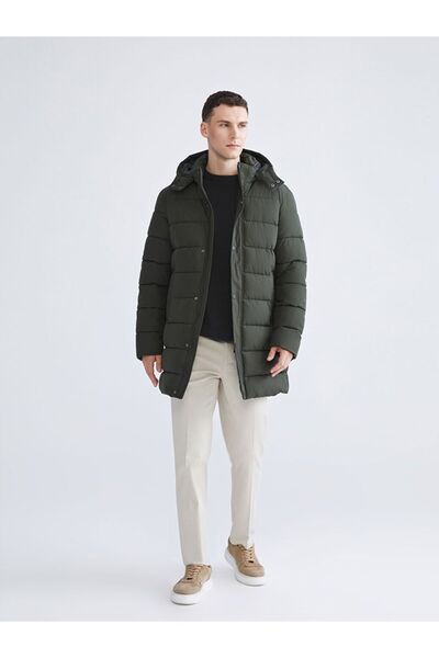 LC Waikiki LCWAIKIKI Classic Standard Fit Hooded Men's Parka