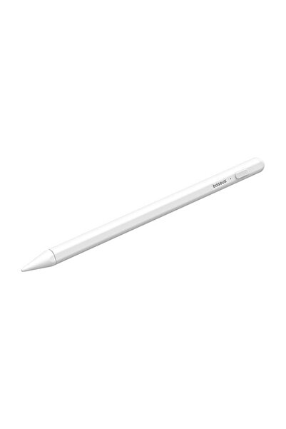 Juls Baseus Stylus Lite - Stylus magnetic cu indicator LED pentru iPad, aluminiu, alb