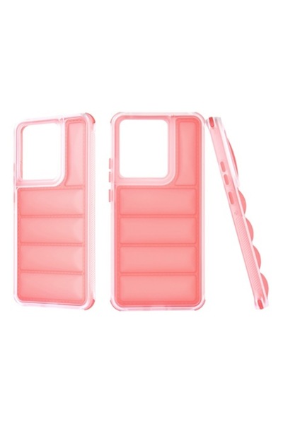 Techsuit Husă pentru Motorola Edge 50 Pro, Wave Shield S60, poliuretan, roșie