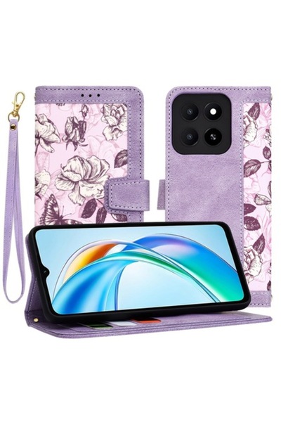 Velo Carcasă pentru Honor X5b cu aspect elegant W442, plastic, violet misterios