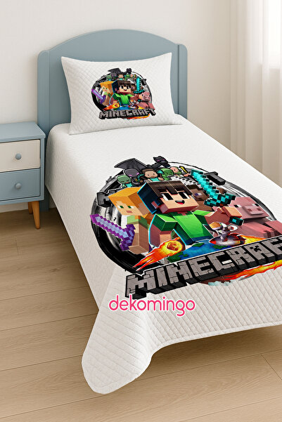 dekomingo BEYAZ MINECRAFT PİKE TAKIMI