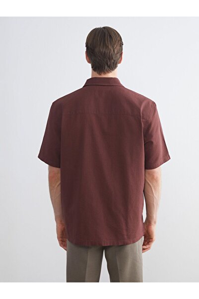 LC Waikiki Lcw Vision Regular Fit Short Sleeve Oxford Men's Shirt