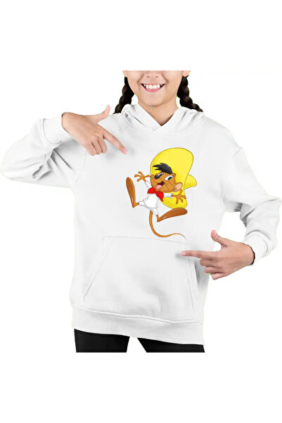 OEM Момичешки суичър с качулка Speedy Gonzalez Looney Tunes