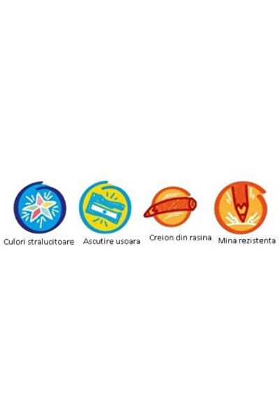 CARIOCA Tita Rainbow Colored Pencils Set, hexagonal, flexible, 50 colors/box