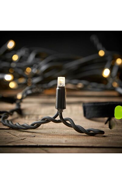 Flippy Professional Outdoor Christmas Lights IP65, 25 m, 600 Large LEDs, Warm White, Flash