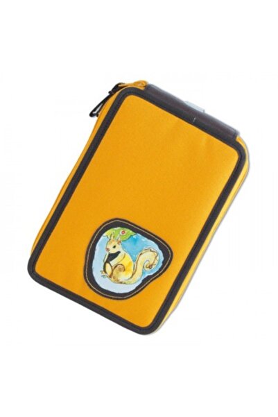 Milan Milan Fitted Pencil Case, 2 Zippers with 36 Pieces, Model 081264SQ, Size 195x130x50 mm, Color Yellow