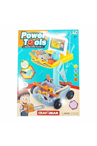 ALİBEİBEİ Power Tools workbench and tool set, 36 pieces,