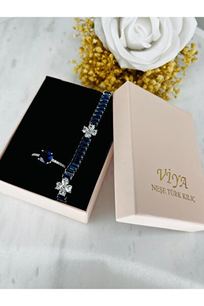 VİYA Sylvie Love 2'li Set Bileklik Yüzük Set Sevgiliye Kız Arkadaşa Hediye