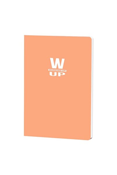 Working Up Caiet A4 60 pagini (vellum dictando), copertă plastic, portocaliu -