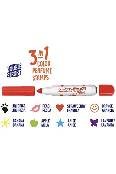 CARIOCA Scented Markers - Stamp, 8 pcs/set