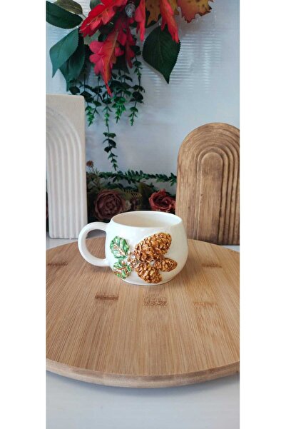 AYLEFE HOBBY Handmade Ceramic New Year Mug