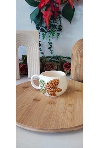 AYLEFE HOBBY Handmade Ceramic New Year Mug