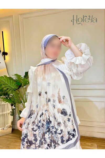 Hejab Fashion Chiffon crepe veil, 200x75