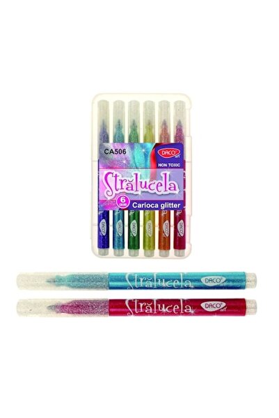 Daco Carioca 6 buc Sclipici Strălucitor CA506