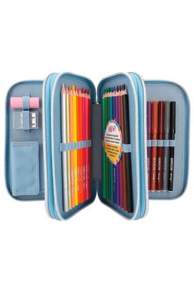 Top Model IceWorld triple-equipped pencil case