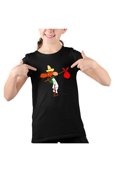 OEM Tricou Copii Fete Slowpoke Rodriguez Speedy Gonzales Looney