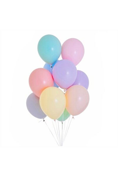 ALİBEİBEİ Set de 100 de baloane din latex pastel, 26 cm