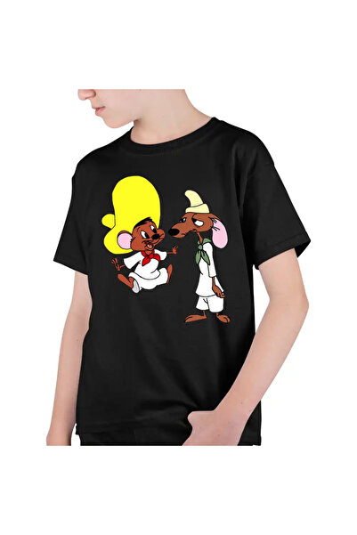 OEM Παιδικό μπλουζάκι Speedy Gonzales Slowpoke Rodriguez για αγόρια